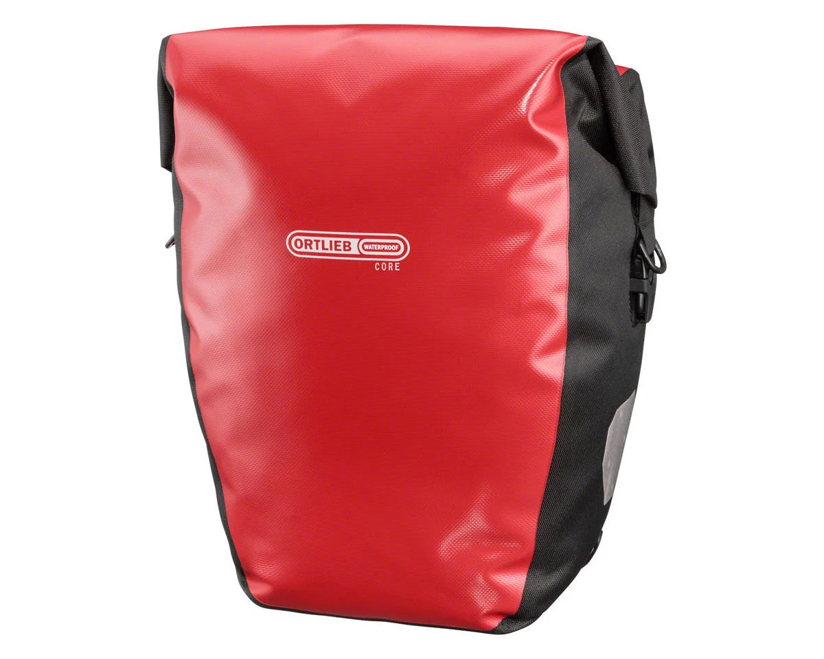 Ortlieb Back-Roller Core Rear Pannier (Red/Black) (20L) (Single)